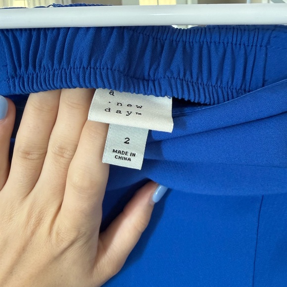 A New Day (Target) Vibrant Blue Strapless Dress - Picture 2 of 4